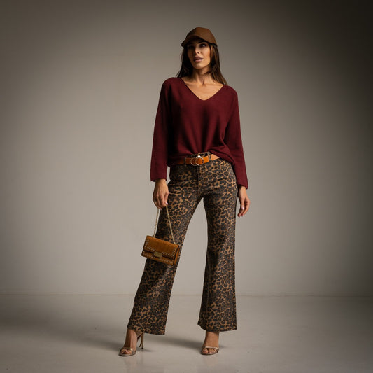 Jeans Leopardo